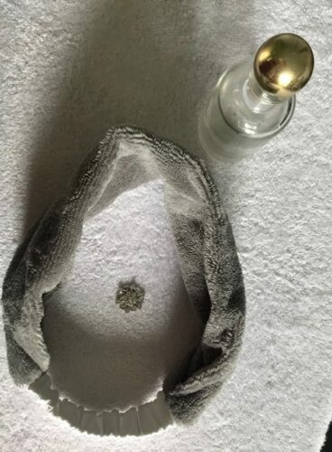 Bandeau gris et blanc