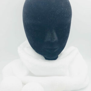 Snood blanc poils courts