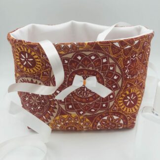 Panière mandala marron2