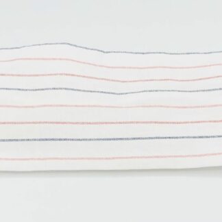 Bandeau été blanc rayé