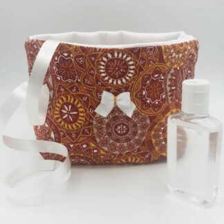 Panière mandala marron1
