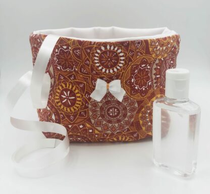 Panière mandala marron1